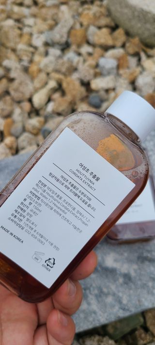 랑팡 병풀추출물150ml+어성초추출물150ml+스킨빅패드60매 — 5점을 준 리뷰어가 2021년 10월 올린 사용 사진
