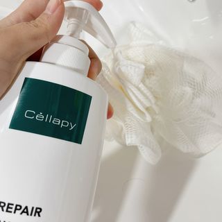 셀라피 에이리페어 크림 바디 워시 2세대 500ml — 5점을 준 리뷰어가 2021년 1월 올린 사용 사진