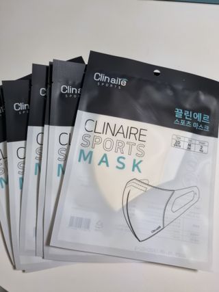 끌린에르 스포츠 귀편한 새부리형 마스크 — 4점을 준 리뷰어가 2022년 2월 올린 사용 사진