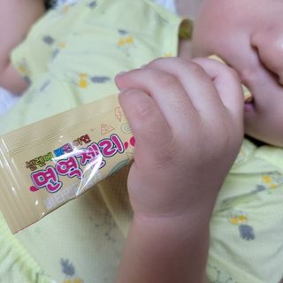 다나음 셀렌에 빠진 아연면역젤리 열대과일맛+사과맛 — 5점을 준 리뷰어가 2023년 6월 올린 사용 사진