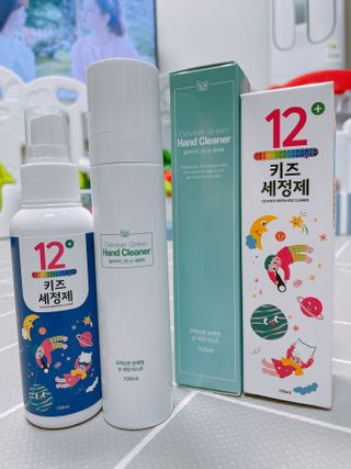 셀바이져 항균 스프레이 핸드워시 + 키즈세정제 SET — 5점을 준 리뷰어가 2021년 3월 올린 사용 사진