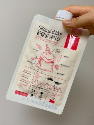클린24시간 공팔밀쉐이크 1세트 (5개) — 5점을 준 리뷰어가 2022년 7월 올린 사용 사진