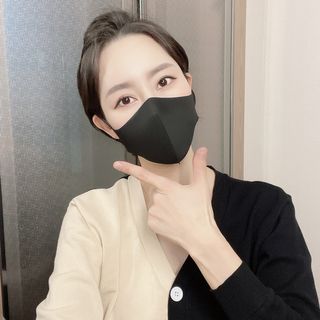 [에이블밤부] 리퓨어 쿠퍼 마스크 10color — 4점을 준 리뷰어가 2021년 1월 올린 사용 사진
