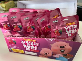 [팔도] 잔망루피젤리 믹스베리맛 42g 8개 — 5점을 준 리뷰어가 2022년 1월 올린 사용 사진