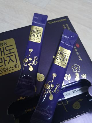 광동생활건강 나우 [광동] 배도라지 쌍화스틱 10mL x 100포 — 5점을 준 리뷰어가 2023년 3월 올린 사용 사진