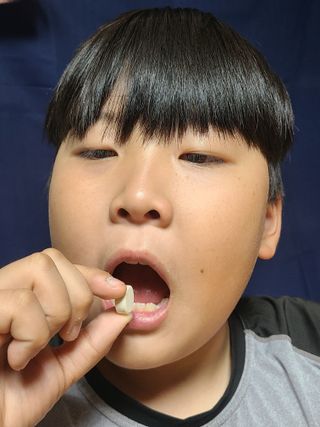 앙팡 멀티비타민미네랄 1200mg x 60정 — 5점을 준 리뷰어가 2022년 10월 올린 사용 사진