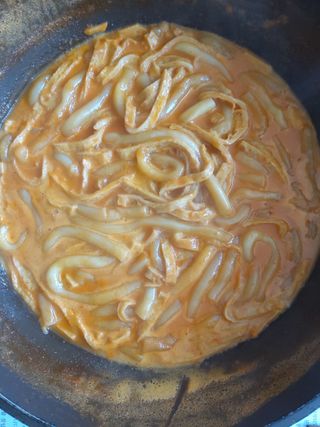 [푸딩팩토리] 로제누들떡볶이 500g / 까르보나라크림누들떡볶이 500g — 5점을 준 리뷰어가 2022년 7월 올린 사용 사진