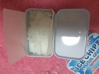 [아이스칩스] 무설탕 비건 자일리톨 캔디 7종 2개기준 — 5점을 준 리뷰어가 2021년 7월 올린 사용 사진