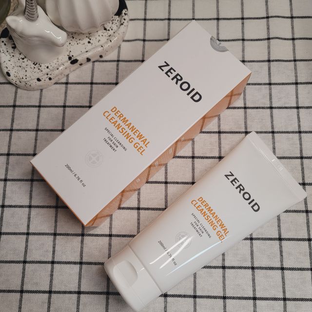 제로이드 더마뉴얼 클렌징 젤 리뷰 사진