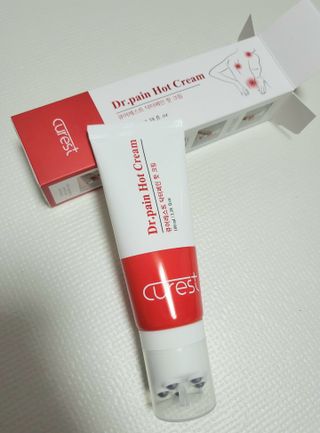 건강누리인터내셔날 큐어레스트 스포츠 마사지 닥터페인 바디 핫 롤링 볼 크림(100ml) — 5점을 준 리뷰어가 2022년 3월 올린 사용 사진