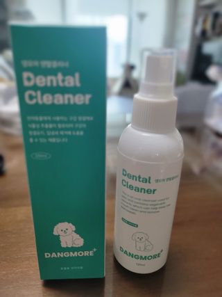 [댕모어 클리너 3종] 아이클리너 / 이어클리너 / 덴탈클리너 3종 세트 (120ml) — 5점을 준 리뷰어가 2023년 10월 올린 사용 사진