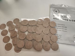 [닥터문] 프리미엄 동전패치 멘톨향 120매 — 5점을 준 리뷰어가 2022년 7월 올린 사용 사진