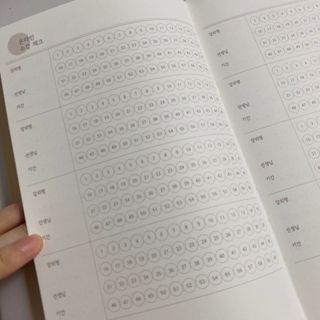 응원과 위로가 필요한 당신에게  리훈 하고싶은말 스터디 플래너 — 5점을 준 리뷰어가 2021년 4월 올린 사용 사진