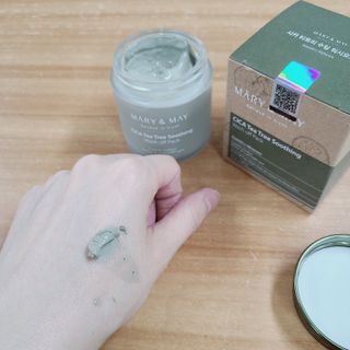 마리엔메이 시카 티트리 수딩 워시오프 마스크팩 125g — 5점을 준 리뷰어가 2022년 4월 올린 사용 사진
