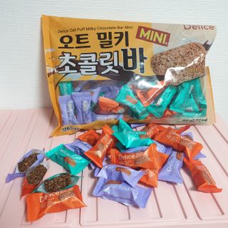 델리스 오트 밀키 초콜릿 바 — 5점을 준 리뷰어가 2022년 4월 올린 사용 사진