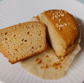 롯데제과 Vbread 포카치아식빵1개 + 미니식빵 1개 + 머핀 2개 세트 — 4점을 준 리뷰어가 2021년 9월 올린 사용 사진