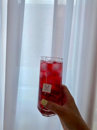 딜라이트 프로젝트 블렌딩티 우엉호박티, 히비후르츠티, 쟈스민캐모티 — 5점을 준 리뷰어가 2021년 7월 올린 사용 사진