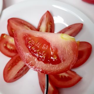 레드닥터 완숙토마토 + 통째로 동결건조한 대추방울토마토 — 5점을 준 리뷰어가 2022년 11월 올린 사용 사진