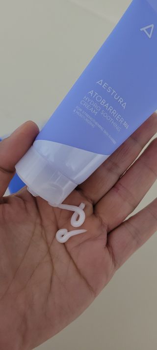 에스트라 아토베리어365 하이드로 수딩크림 — 5점을 준 리뷰어가 2022년 6월 올린 사용 사진