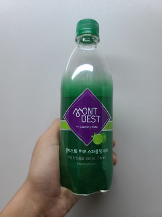 몽베스트 Montbest with Sparkling water Lime20병 — 5점을 준 리뷰어가 2022년 9월 올린 사용 사진