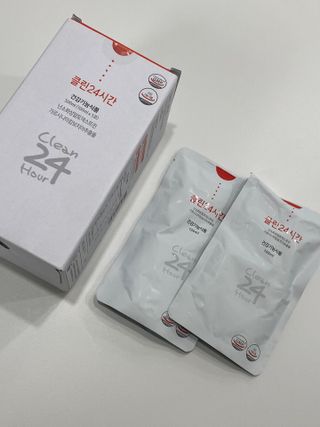 클린24시간 1BOX(5포) + 전용보틀(500ml) — 5점을 준 리뷰어가 2023년 3월 올린 사용 사진