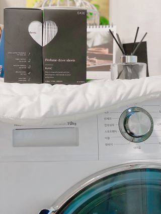 [이즈라이프코스메틱] 퍼퓸 드라이어 시트 히노끼향  or 블랑향 2중 택1 30매 — 5점을 준 리뷰어가 2021년 8월 올린 사용 사진