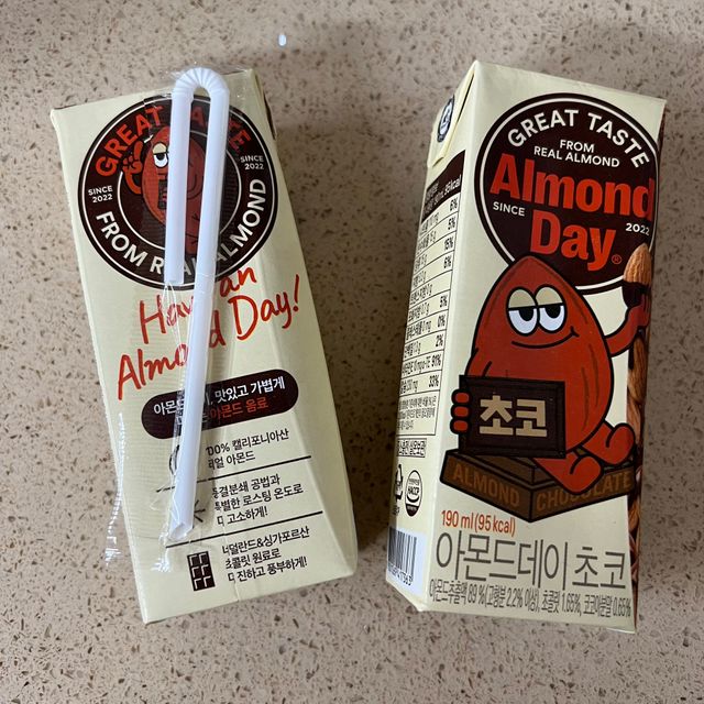 [남양유업 아몬드데이 초코맛] 190ml * 24ea 리뷰 사진