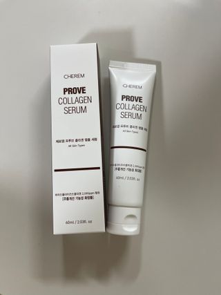 체르엠  프루브 콜라겐 앰플세럼 60ml 1병 — 4점을 준 리뷰어가 2022년 3월 올린 사용 사진
