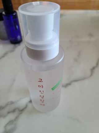 [시카앰플] 묘오한 고마진정할때 진정 스프레이 앰플 150ml — 5점을 준 리뷰어가 2021년 2월 올린 사용 사진