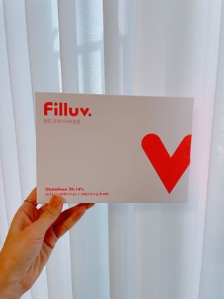 filluv 필럽 필럽 글루타치온 필름 — 5점을 준 리뷰어가 2022년 5월 올린 사용 사진