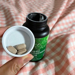 슬림플래닛 녹차카테킨 500mg 애프터밀 — 5점을 준 리뷰어가 2021년 7월 올린 사용 사진