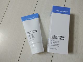 더마포레스트 모이스처라이징 아쿠아크림 / 수분크림 히알루론산 펩타이드 보습 미백 주름개선 — 5점을 준 리뷰어가 2021년 7월 올린 사용 사진
