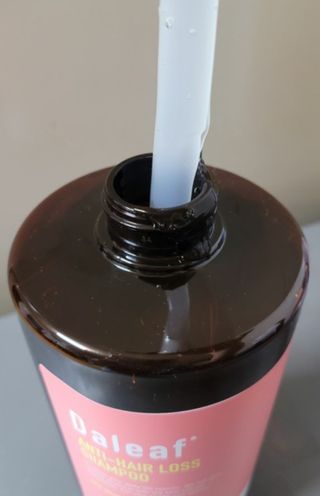 달리프 진저 베러 퍼퓸 탈모 완화 샴푸 1000ml 향 3종 — 5점을 준 리뷰어가 2021년 2월 올린 사용 사진