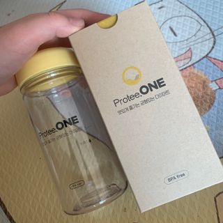 프로티원 단백질쉐이크 녹차맛 2주분 1통+보틀 — 5점을 준 리뷰어가 2021년 3월 올린 사용 사진