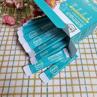 [유산균] 오마이락 장편한습관 프로바이오틱스 30P — 5점을 준 리뷰어가 2022년 11월 올린 사용 사진