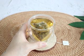 딜라이트 프로젝트 블렌딩티 우엉호박티, 히비후르츠티, 쟈스민캐모티 — 5점을 준 리뷰어가 2021년 7월 올린 사용 사진