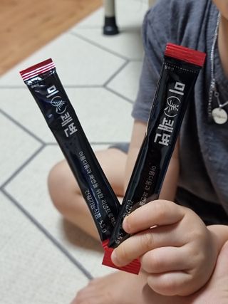 새롬바이오 리생 [미쾌변] 차전자피 식이섬유 건강기능식품 3팩 — 2점을 준 리뷰어가 2021년 6월 올린 사용 사진