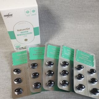 네이처셋 루테인 아스타잔틴 캡슐 1개월분 — 5점을 준 리뷰어가 2021년 8월 올린 사용 사진