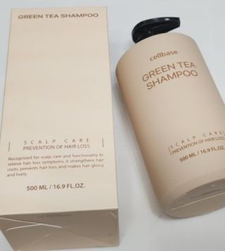 프리마인 더이상 뻣뻣하고 효과없는 탈모샴푸는 NO. 근본부터 케어하는 셀베이스 그린티샴푸(500ml) — 5점을 준 리뷰어가 2023년 5월 올린 사용 사진