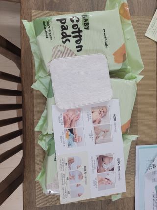 디어엘로디 유기농 무표백 건티슈 60매 — 5점을 준 리뷰어가 2022년 9월 올린 사용 사진