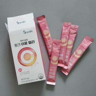 인디닥터 면역 생생 핑크 이뮨 젤리 + 타이탄 BCAA 프로틴 젤리스틱 — 5점을 준 리뷰어가 2022년 4월 올린 사용 사진