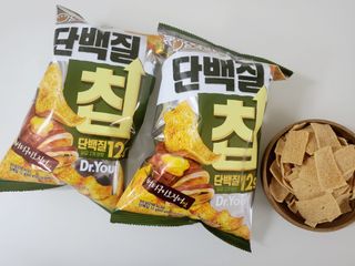 맛있게 채우는 단백질 12g, 닥터유 단백질칩 — 4점을 준 리뷰어가 2023년 12월 올린 사용 사진