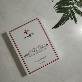 닥터마시멜로 마블러스 멀티 클리닉 마스크 — 5점을 준 리뷰어가 2021년 5월 올린 사용 사진
