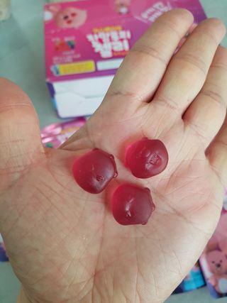 [팔도] 잔망루피젤리 믹스베리맛 42g 8개 — 5점을 준 리뷰어가 2022년 3월 올린 사용 사진