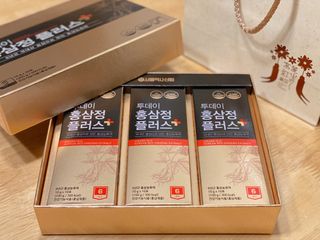 서울약사신협_투데이홍삼정플러스스틱_10g x 30포 — 4점을 준 리뷰어가 2021년 2월 올린 사용 사진
