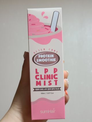 썸헤어 / SUMHAIR [썸헤어] 프로틴 스무디 클리닉 미스트 150ml — 5점을 준 리뷰어가 2021년 7월 올린 사용 사진