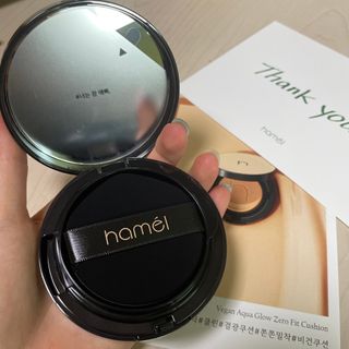 하멜 비건 아쿠아 글로우 제로핏 쿠션 — 5점을 준 리뷰어가 2022년 8월 올린 사용 사진