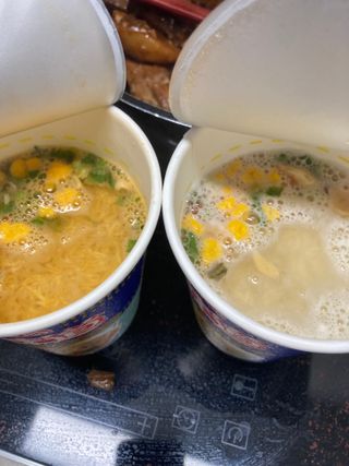 NISSIN 닛신 컵누들  4종 - 씨푸드오리지날, 씨푸드 스파이시, 씨푸드 커리, 씨푸드 XO소스 — 5점을 준 리뷰어가 2022년 11월 올린 사용 사진
