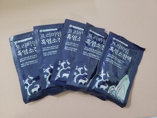 참앤들황토농원 국내산 흑염소를 정성스럽게 담은, 프리미엄 흑염소 진액 70ml x 30포 1박스 — 5점을 준 리뷰어가 2023년 1월 올린 사용 사진