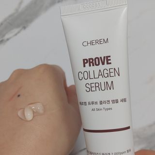 체르엠  프루브 콜라겐 앰플세럼 60ml 1병 — 5점을 준 리뷰어가 2022년 2월 올린 사용 사진